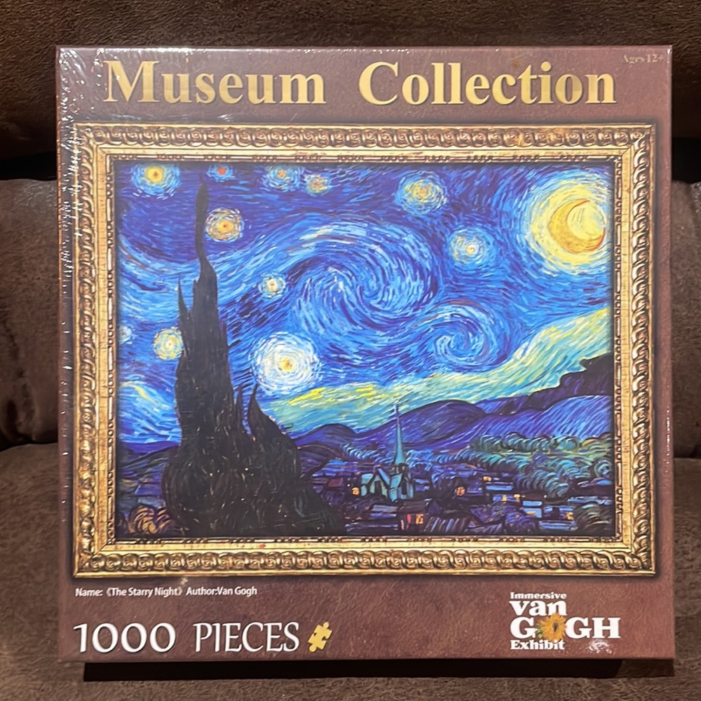 Sealed 1000 Piece Puzzle Starry Night
